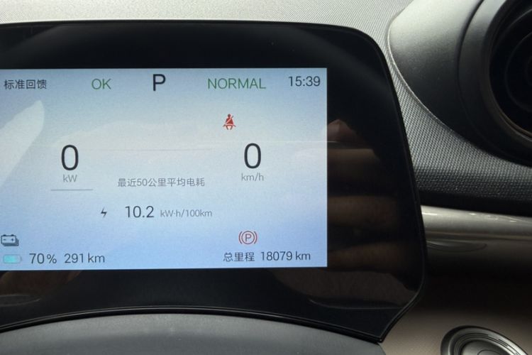 Used BYD Dolphin 2025 420km Free Edition Odometer Close Up