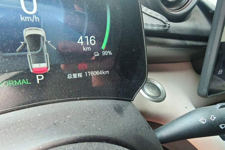Used BYD Dolphin 2025 420km Free Edition Odometer Close Up