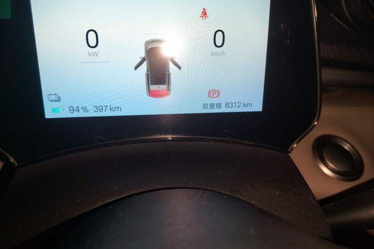 Used BYD Dolphin 2025 420km Free Edition Odometer Close Up