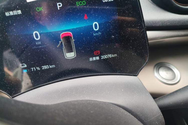 Used BYD Dolphin 2025 420km Free Edition Odometer Close Up