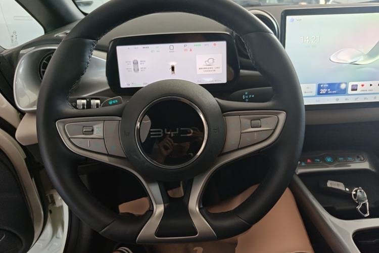 Used BYD Dolphin 2025 Smart Drive Version 420 km Freedom Edition Steering Wheel