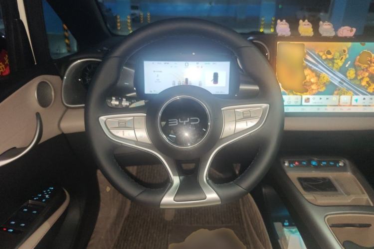 Used BYD Dolphin 2025 Smart Drive Version 420 km Freedom Edition Steering Wheel