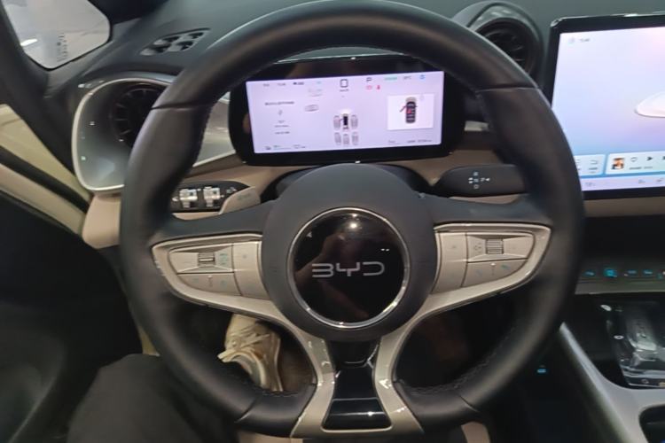 Used BYD Dolphin 2025 Smart Drive Version 420 km Freedom Edition Steering Wheel