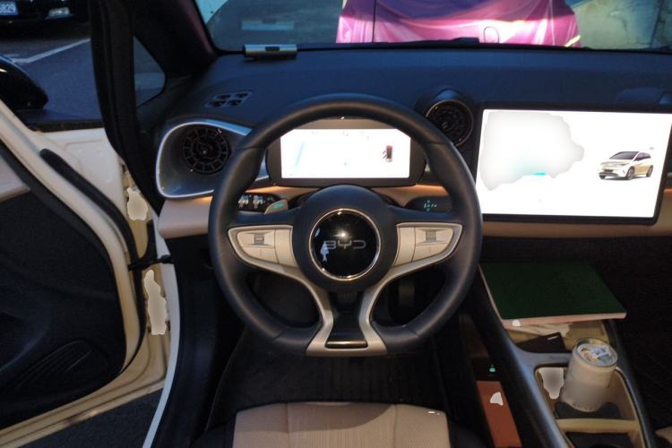 Used BYD Dolphin 2025 Intelligent Driving Version 520km Range Knight Edition Steering Wheel