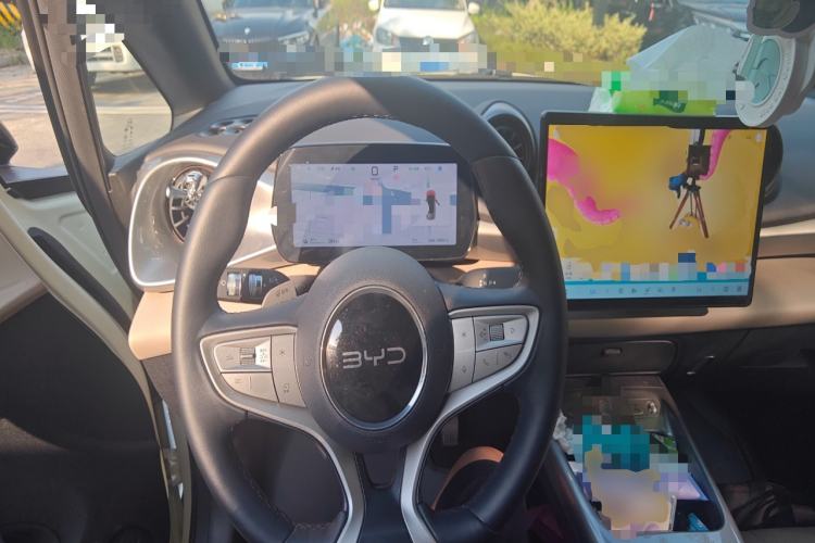 Used BYD Dolphin 2025 Smart Drive Version 420 km Freedom Edition Steering Wheel