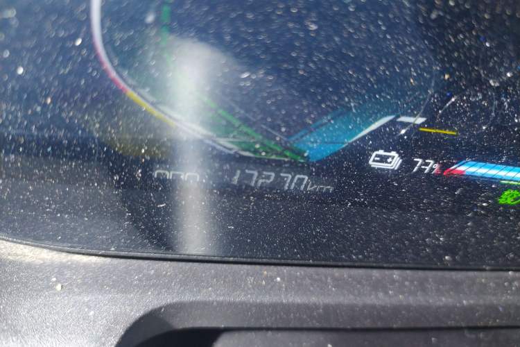 Used BYD e1 2019 YAO Edition Odometer Close Up