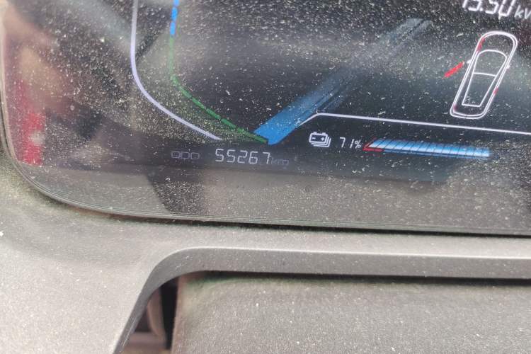 Used BYD e1 2019 Edition Yue Odometer Close Up