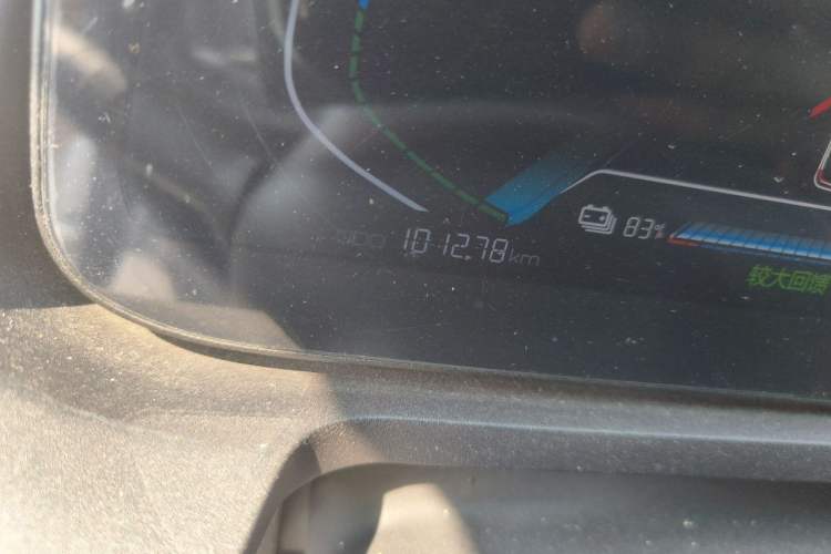 Used BYD e1 2019 Edition Yue Odometer Close Up