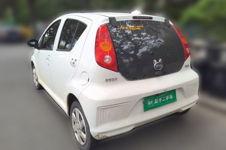Used BYD e1 2019 Edition Yue Rear Left 45 Deg