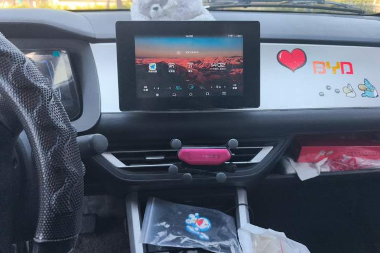 Used BYD e1 2020 Smart Comfort Version Audio And AC Panel