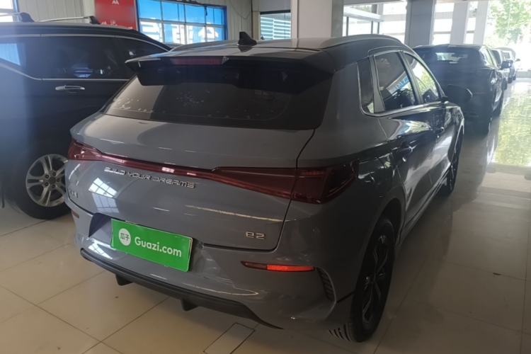Used BYD e2 2019 Standard Range Model – Smart & Comfortable Version Rear Right 45 Deg