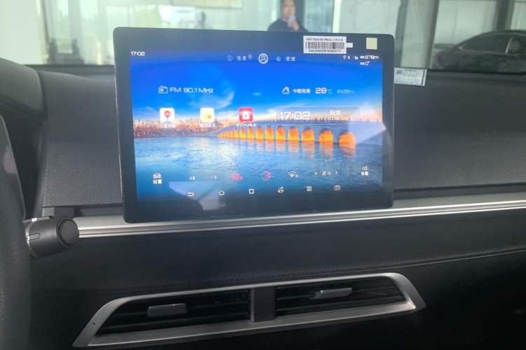 Used BYD e2 2019 Long-Range Version Yao·Luxury Trim Audio And AC Panel