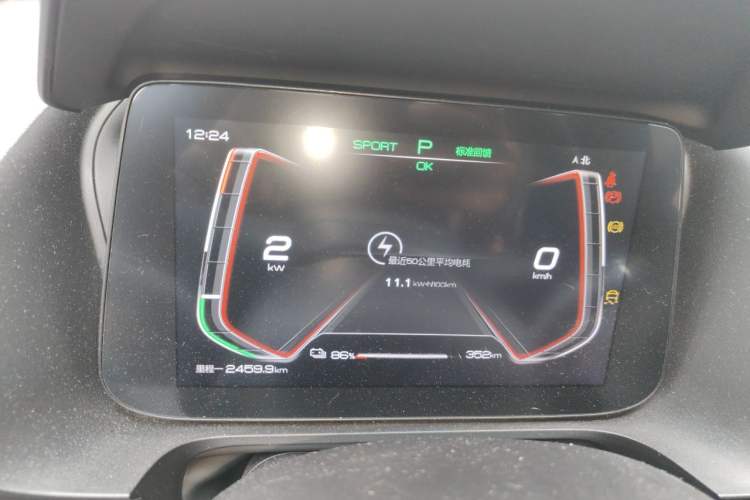 Used BYD e2 2019 Long-Range Version Yao·Luxury Trim Instrument Cluster