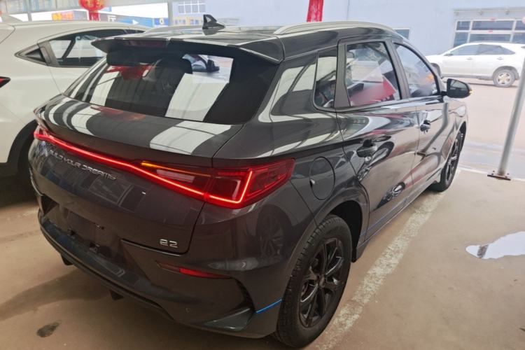 Used BYD e2 2019 Standard Range Model – Smart & Comfortable Version Rear Right 45 Deg