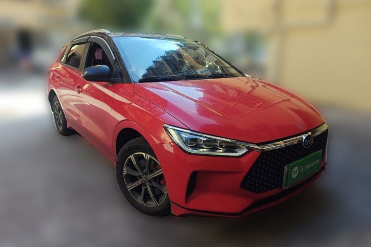 Used BYD e2 2019 Standard Range Model – Smart & Comfortable Version Front Right 45 Deg