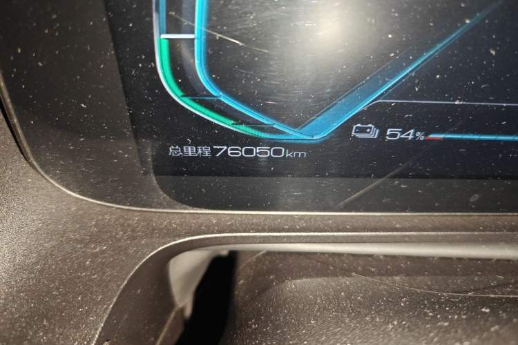 Used BYD e2 2019 Long-Range Version Yao·Luxury Trim Odometer Close Up
