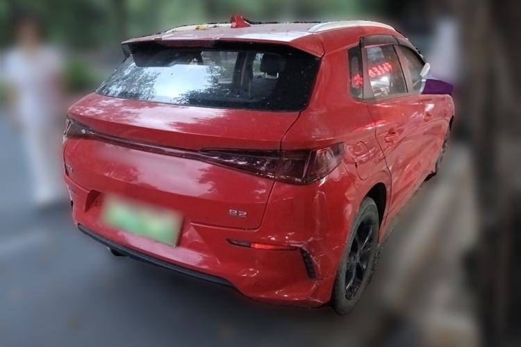 Used BYD e2 2019 Standard Range Model – Smart & Comfortable Version Rear Right 45 Deg
