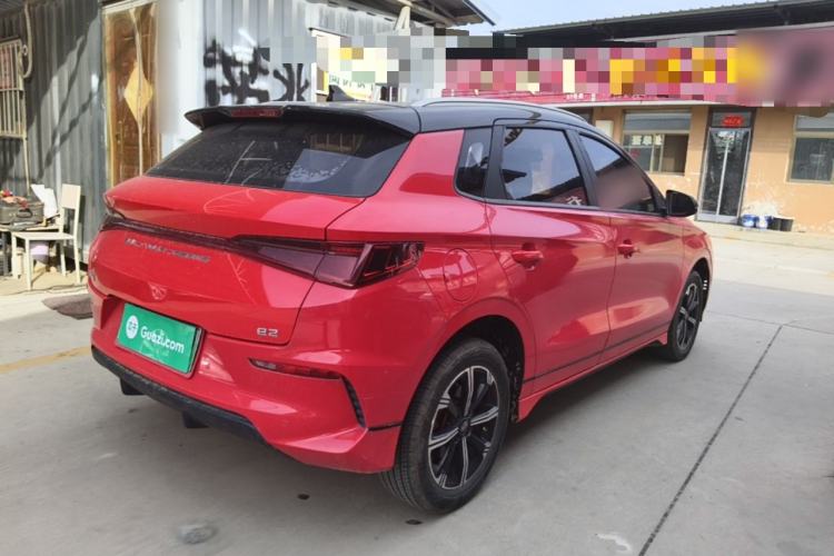 Used BYD e2 2019 Standard Range Model – Smart & Comfortable Version Rear Right 45 Deg