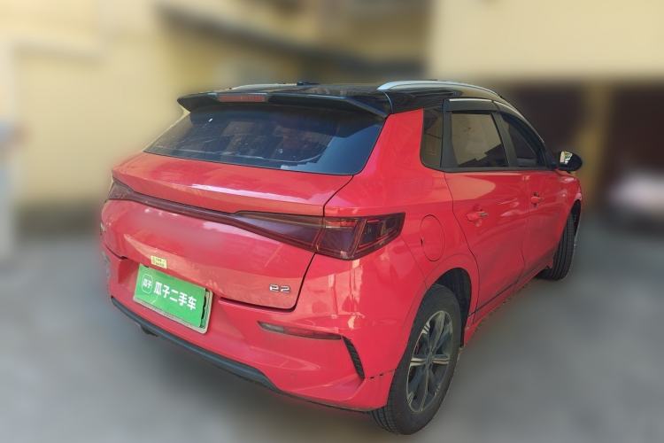 Used BYD e2 2019 Standard Range Model – Smart & Comfortable Version Rear Right 45 Deg