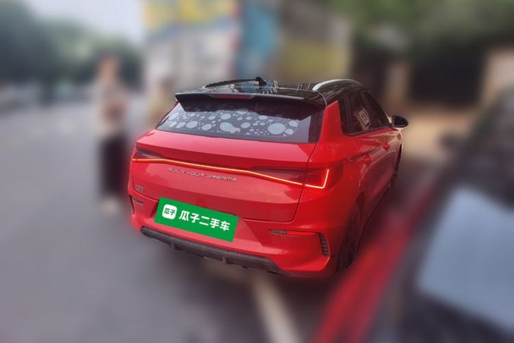 Used BYD e2 2019 High-Range Version – Chuan·Luxury Model Rear Right 45 Deg