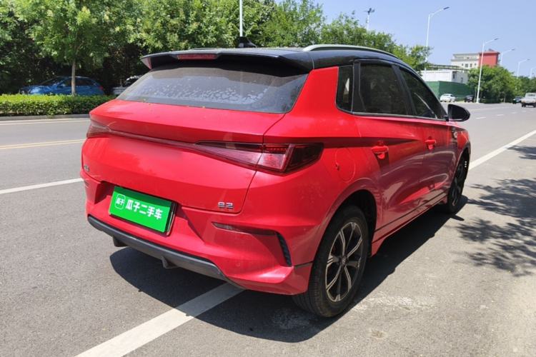 Used BYD e2 2019 Standard Range Model – Smart & Comfortable Version Rear Right 45 Deg