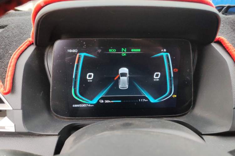 Used BYD e2 2019 Standard Range Version – Yue·Standard Model Instrument Cluster
