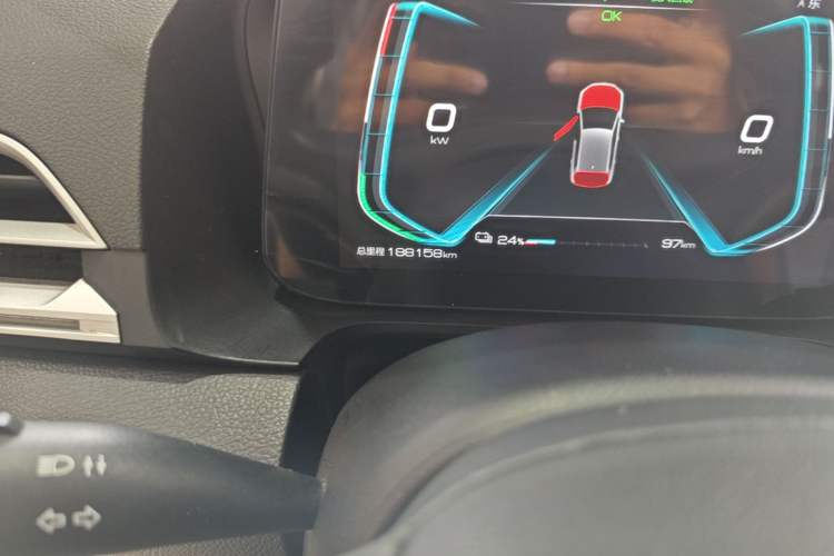 Used BYD e2 2019 Long-Range Version Yao·Luxury Trim Odometer Close Up