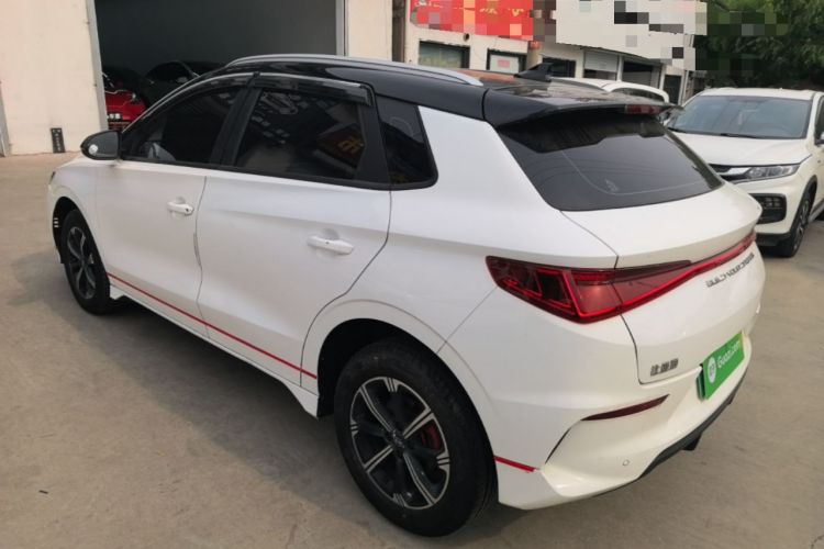 Used BYD e2 2019 High-Range Version – Chuan·Luxury Model Rear Left 45 Deg