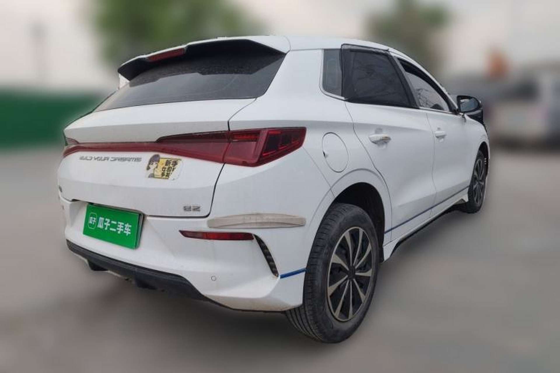 Used BYD e2 2019 Standard Range Version – Yue·Standard Model Rear Right 45 Deg