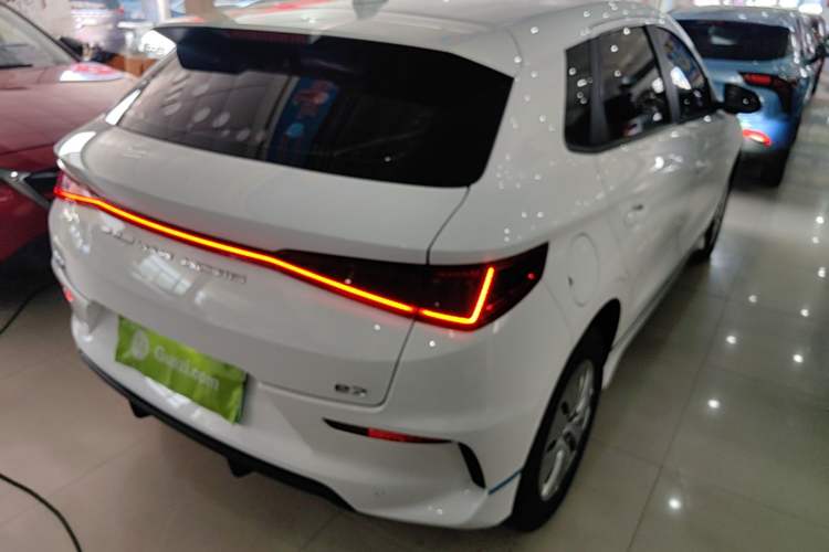 Used BYD e2 2019 Standard Range Version – Yue·Standard Model Rear Right 45 Deg
