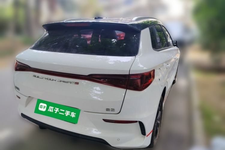 Used BYD e2 2019 High-Range Version – Chuan·Luxury Model Rear Right 45 Deg