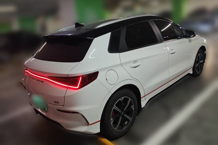 Used BYD e2 2019 High-Range Version – Chuan·Luxury Model Rear Right 45 Deg