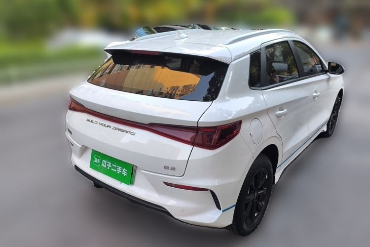 Used BYD e2 2019 Standard Range Model – Smart & Comfortable Version Rear Right 45 Deg