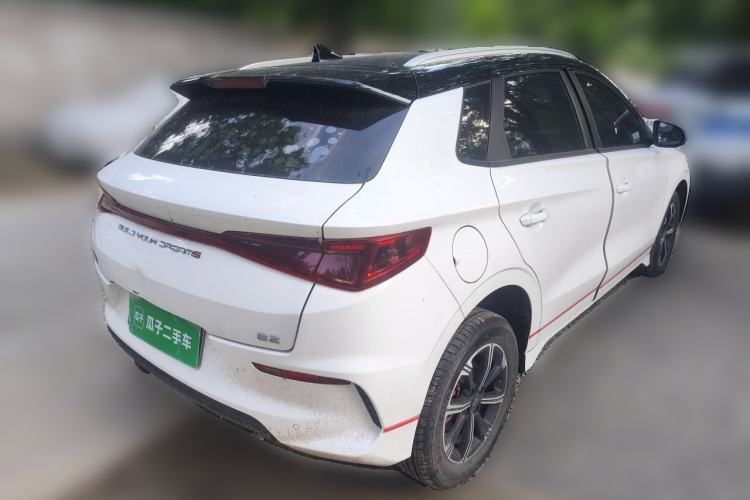 Used BYD e2 2019 High-Range Version – Chuan·Luxury Model Rear Right 45 Deg
