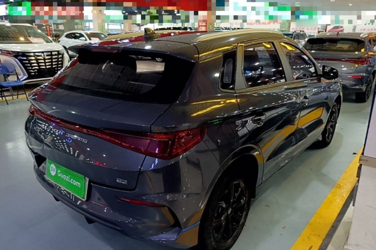 Used BYD e2 2020 Upgraded Version Long-Range Edition Luxury Model Rear Right 45 Deg