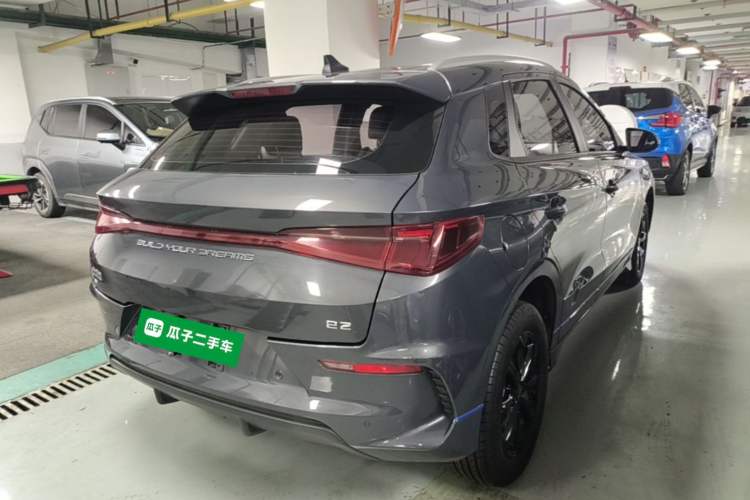 Used BYD e2 2020 Upgraded Version Long-Range Edition Luxury Model Rear Right 45 Deg