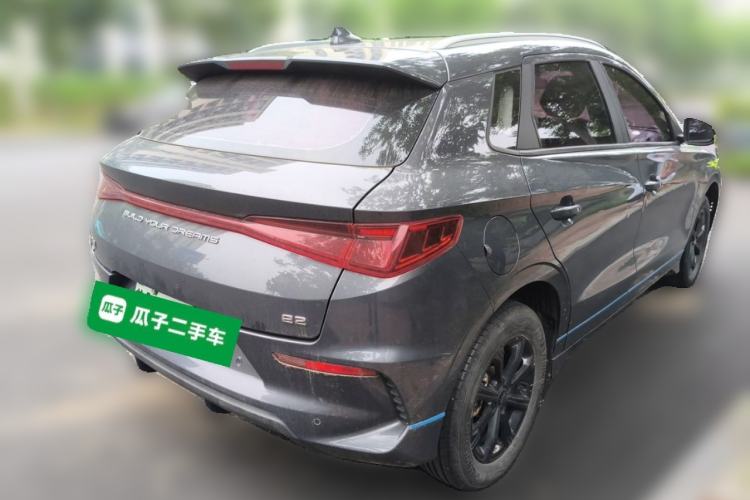 Used BYD e2 2020 Upgraded Version Long-Range Edition Luxury Model Rear Right 45 Deg