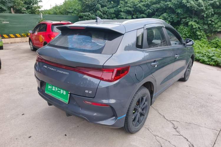 Used BYD e2 2020 Upgraded Version Long-Range Edition Luxury Model Rear Right 45 Deg