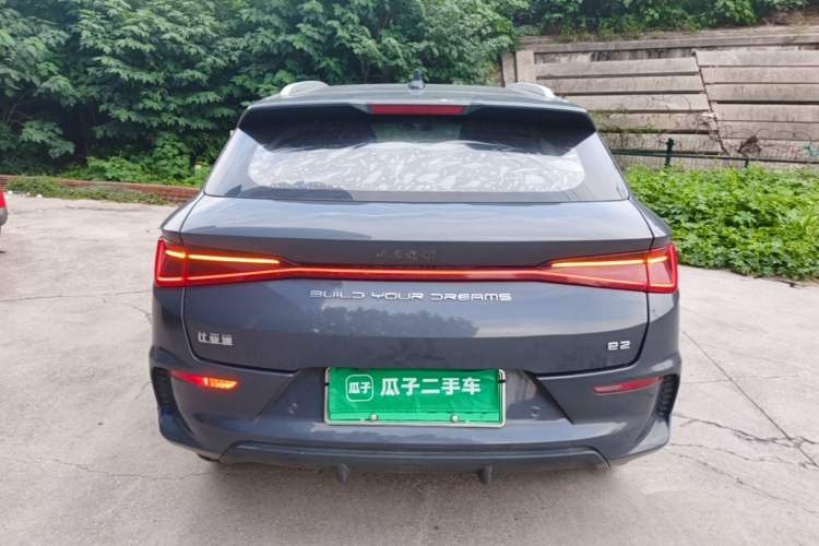 Used BYD e2 2020 Upgraded Version Long-Range Edition Luxury Model Rear