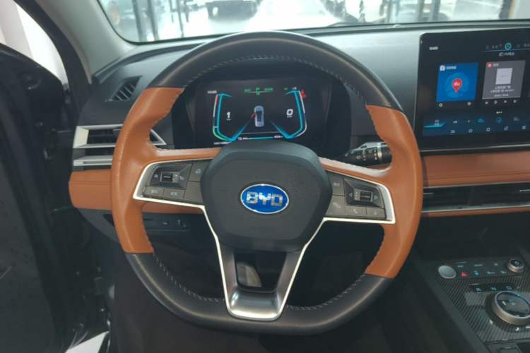 Used BYD e2 2020 Upgraded Version Extended Range Edition Premium Model Steering Wheel