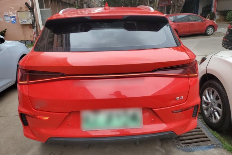 Used BYD e2 2020 Upgraded Version Long-Range Edition Luxury Model Rear