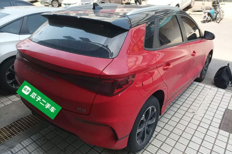 Used BYD e2 2020 Upgraded Version Long-Range Edition Luxury Model Rear Right 45 Deg