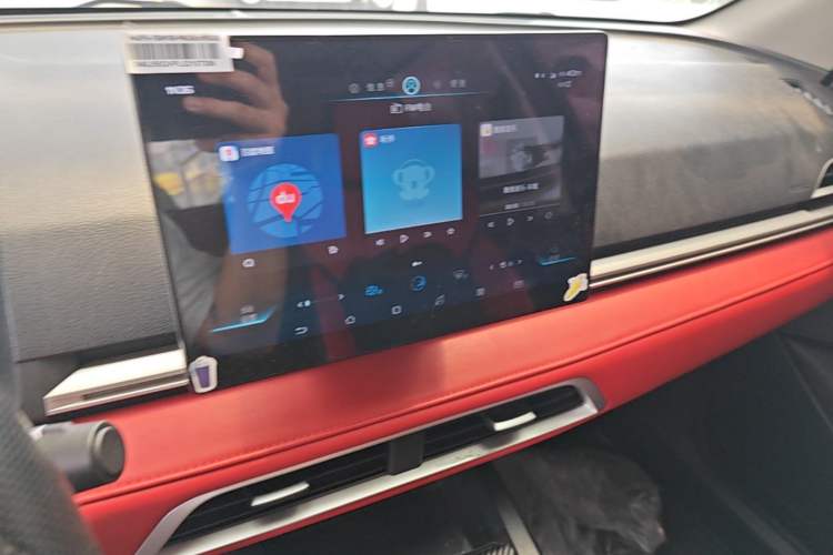 Used BYD e2 2020 Upgraded Version Extended Range Edition Premium Model Audio And AC Panel