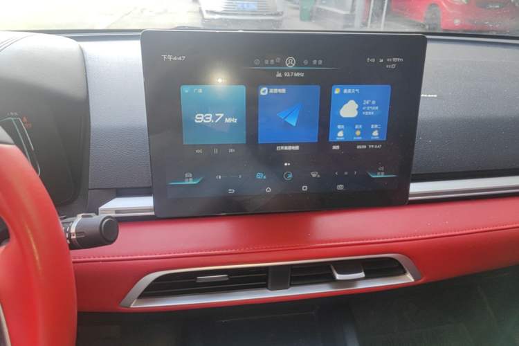 Used BYD e2 2020 Upgraded Version Long-Range Edition Luxury Model Audio And AC Panel