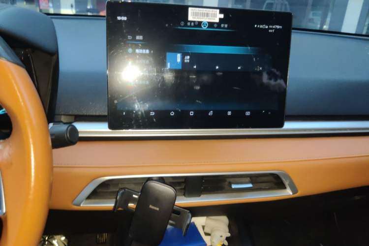 Used BYD e2 2020 Upgraded Version Extended Range Edition Premium Model Audio And AC Panel