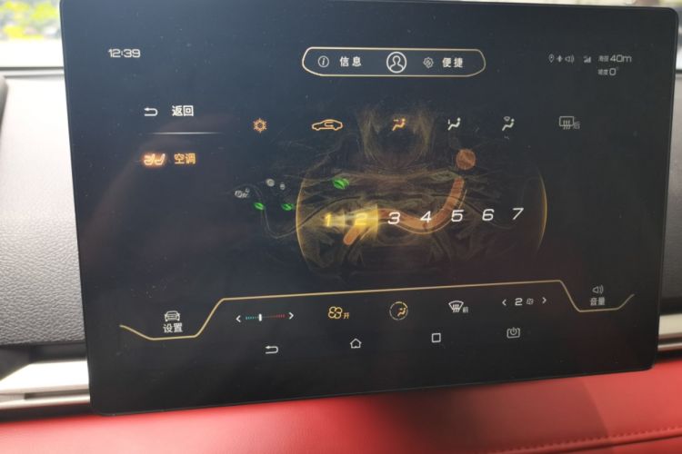 Used BYD e2 2020 Upgraded Version Long-Range Edition Luxury Model Audio And AC Panel