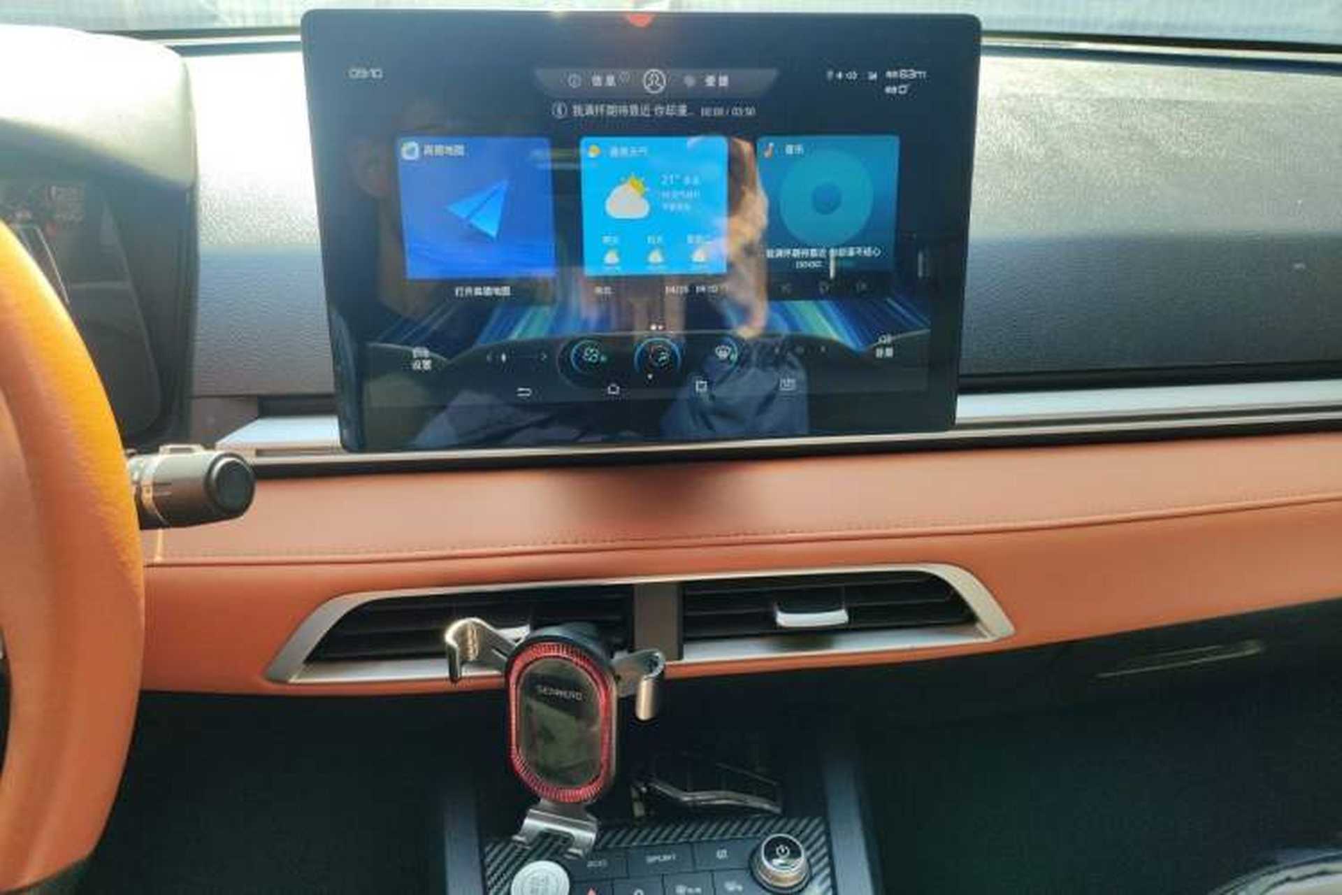Used BYD e2 2020 Upgraded Model Standard Range Version Comfort Edition Audio And AC Panel