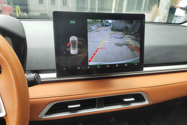 Used BYD e2 2020 Upgraded Version Extended Range Edition Premium Model Audio And AC Panel