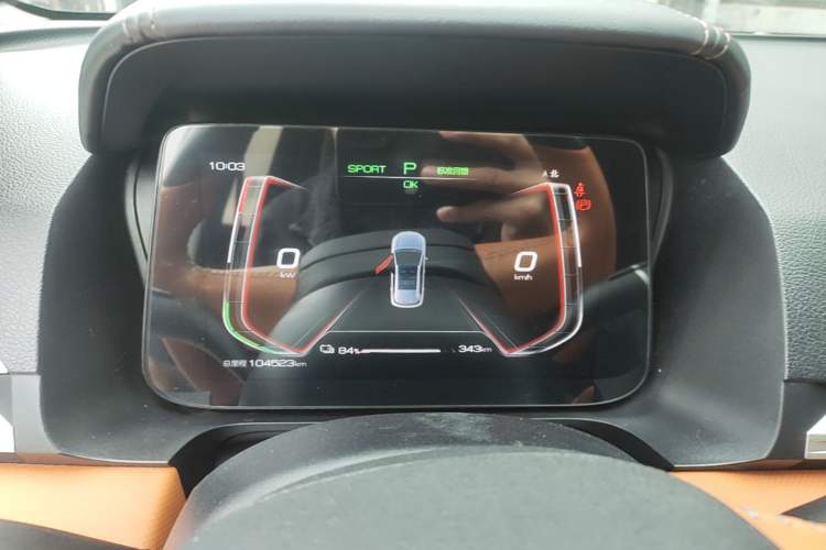 Used BYD e2 2020 Upgraded Version Extended Range Edition Premium Model Instrument Cluster