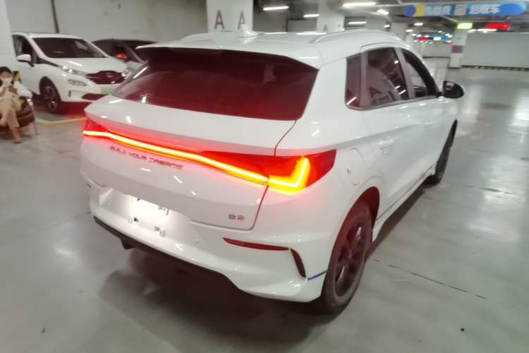 Used BYD e2 2020 Upgraded Version Long-Range Edition Luxury Model Rear Right 45 Deg